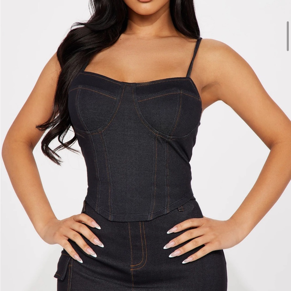 Fashion nova corset top